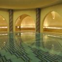 Grote waterruimte onder de Hassan II moskee